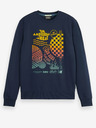Scotch & Soda Blaues Herren Scotch & Soda Sweatshirt