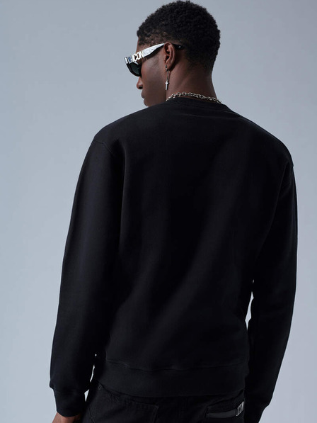 DSQUARED2 Schwarzer Herren-Kapuzenpullover DSQUARED2