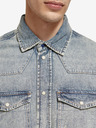 Scotch & Soda Hellblaues Herren-Denimhemd Scotch & Soda