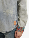 Scotch & Soda Hellblaues Herren-Denimhemd Scotch & Soda