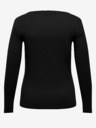ONLY CARMAKOMA Schwarzes Damen T-Shirt mit langen Ärmeln ONLY CARMAKOMA New Kira