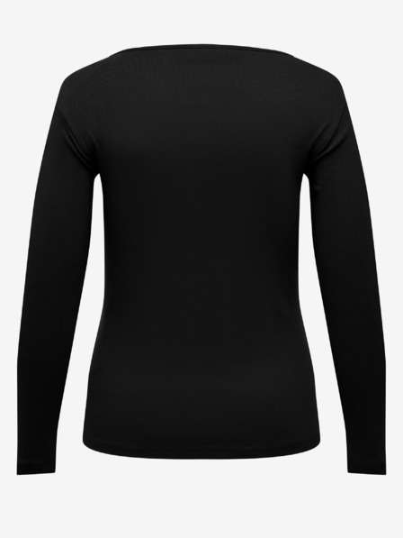 ONLY CARMAKOMA Schwarzes Damen T-Shirt mit langen Ärmeln ONLY CARMAKOMA New Kira