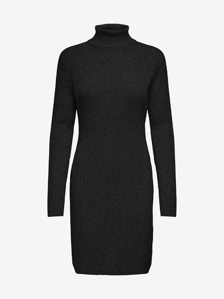 Jacqueline de Yong Schwarzer Damen Pullover JDY Novalee Kleid