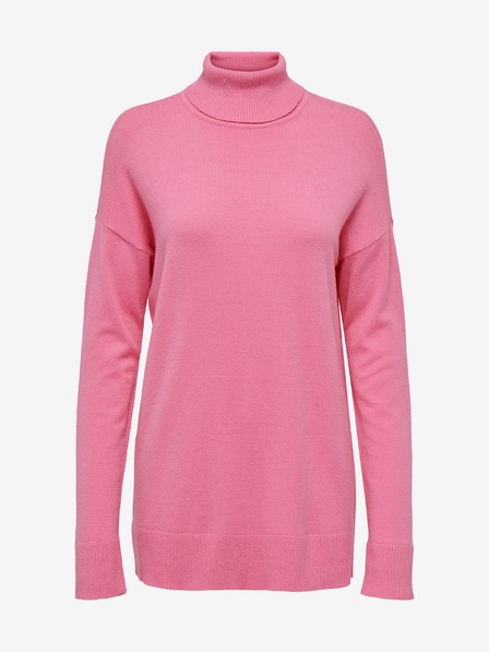 ONLY Rosa Damen-Rollkragenpullover ONLY Ibi