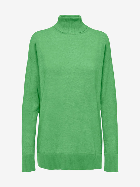 ONLY Grüner Damen-Rollkragenpullover ONLY Ibi