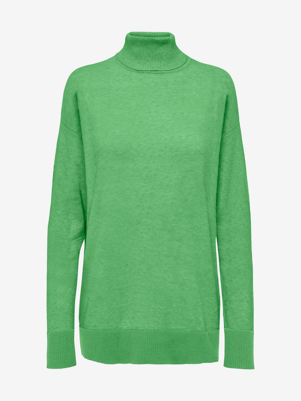 ONLY Grüner Damen-Rollkragenpullover ONLY Ibi