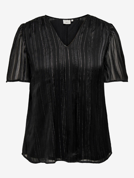 ONLY CARMAKOMA Schwarze Damenbluse ONLY CARMAKOMA Romana