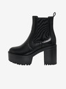 ONLY Schwarze Damenstiefelette ONLY Tasha mit Absatz