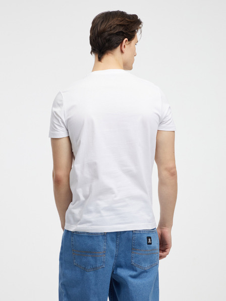 Diesel Weißes Herren-T-Shirt DIESEL T-Diegos-B8 Maglietta