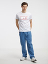 Diesel Weißes Herren-T-Shirt DIESEL T-Diegos-B8 Maglietta