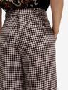 Scotch & Soda Beige gemusterte Damenhose aus Wollmischung Scotch & Soda