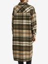 Scotch & Soda Brauner leichter Damen-Hemdenmantel mit Wollmischung Scotch & Soda
