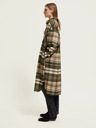 Scotch & Soda Brauner leichter Damen-Hemdenmantel mit Wollmischung Scotch & Soda