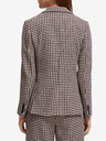 Scotch & Soda Scotch & Soda Beigefarbene gemusterte Jacke aus Wolle für Damen