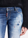 DSQUARED2 Blaue Slim-Fit-Jeans für Damen DSQUARED2