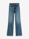 Scotch & Soda Blaue Damenjeans mit weitem Bein Scotch & Soda