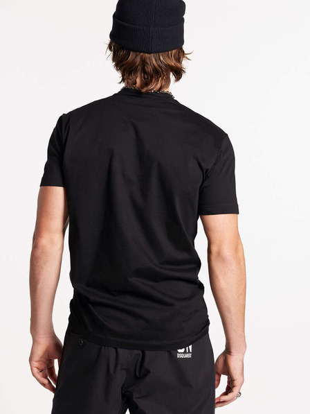 DSQUARED2 Schwarzes Herren-T-Shirt DSQUARED2