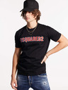 DSQUARED2 Schwarzes Herren-T-Shirt DSQUARED2