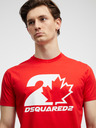 DSQUARED2 Rotes Herren T-Shirt DSQUARED2