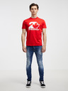 DSQUARED2 Rotes Herren T-Shirt DSQUARED2