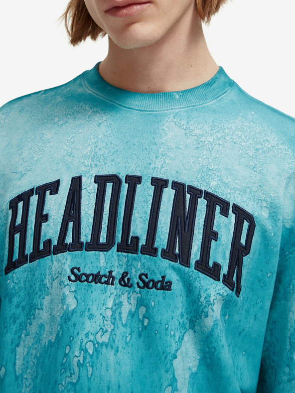 Scotch & Soda Blaues Herren Scotch & Soda Sweatshirt