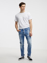 DSQUARED2 Blaue Herren-Straight-Fit-Jeans DSQUARED2