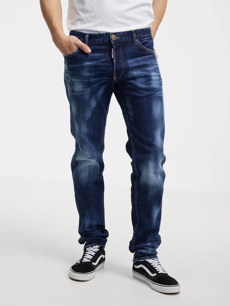 DSQUARED2 Blaue Herrenjeans mit gerader Passform DSQUARED2