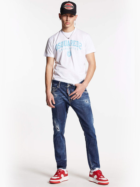 DSQUARED2 Blaue Herrenjeans Slim Fit DSQUARED2