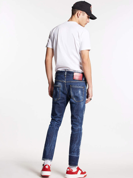 DSQUARED2 Blaue Herrenjeans Slim Fit DSQUARED2