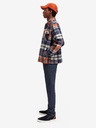 Scotch & Soda Blaues Herrenhemd leichte Jacke mit Scotch & Soda Wollmischung