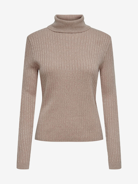 Jacqueline de Yong Beige Damen-Rollkragenpullover JDY Novalee