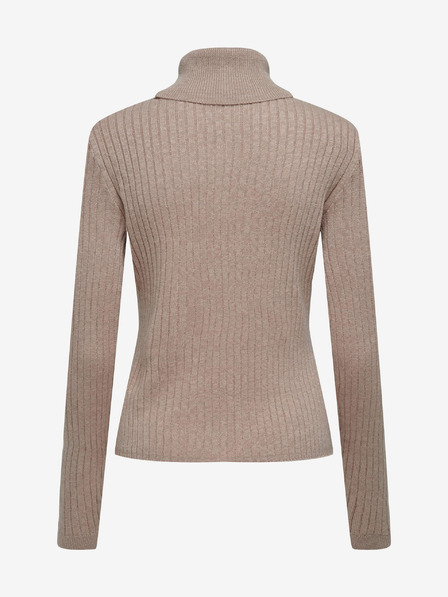 Jacqueline de Yong Beige Damen-Rollkragenpullover JDY Novalee