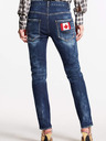 DSQUARED2 Blaue Slim Fit-Jeans für Damen DSQUARED2 Cool Girl