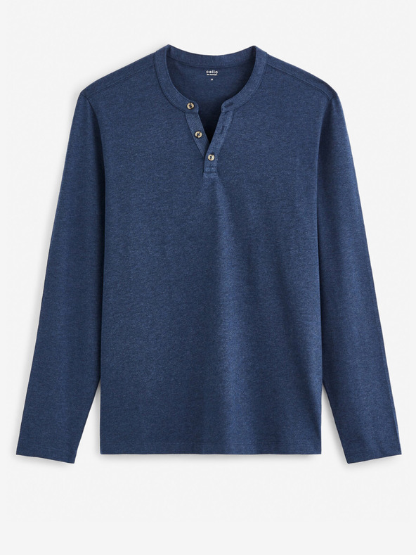 Celio Dunkelblaues Herrenhemd Celio Fegetiml
