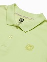 Ombre Clothing Hellgrün Herren Basic Polo Shirt Ombre Kleidung