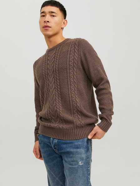 Jack & Jones Brauner Herren Jack & Jones Craig Pullover