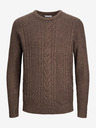 Jack & Jones Brauner Herren Jack & Jones Craig Pullover