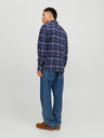 Jack & Jones Dunkelblaues Jack & Jones Heridan Hemd für Herren mit Karomuster