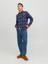 Jack & Jones Dunkelblaues Jack & Jones Heridan Hemd für Herren mit Karomuster