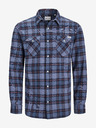 Jack & Jones Dunkelblaues Jack & Jones Heridan Hemd für Herren mit Karomuster