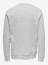 ONLY & SONS Hellgraues Herren Sweatshirt gestromt ONLY & SONS Oren
