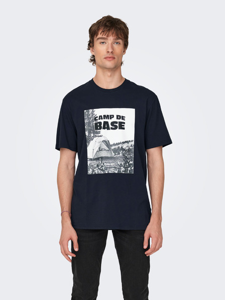 ONLY & SONS Dunkelblaues Herren ONLY & SONS Oren Hemd