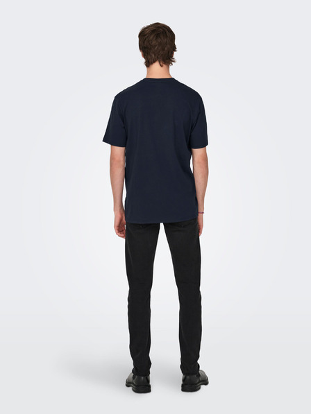 ONLY & SONS Dunkelblaues Herren ONLY & SONS Oren Hemd