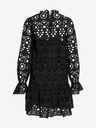 Vila Schwarzes Damen-Madeira-Kleid VILA Vibradie