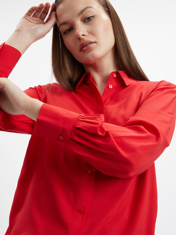 Orsay Dunkelrosa Damenbluse ORSAY