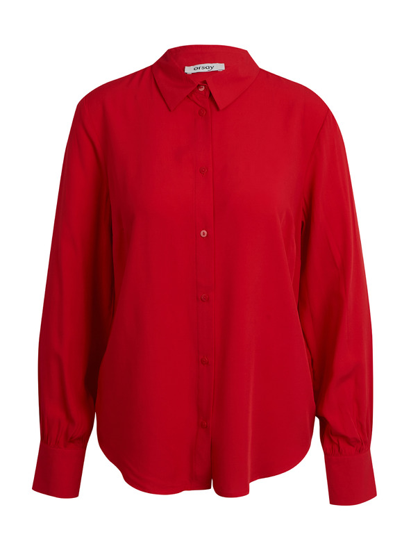 Orsay Dunkelrosa Damenbluse ORSAY