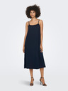 Jacqueline de Yong Dunkelblaues JDY Frida Damen Midikleid Basic