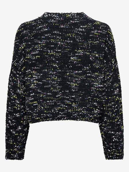 ONLY Schwarzer gestreifter Damenpullover ONLY Gracie
