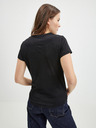 Diesel Schwarzes Diesel Damen-T-Shirt