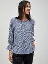 Orsay Blau gestreifte Bluse ORSAY
